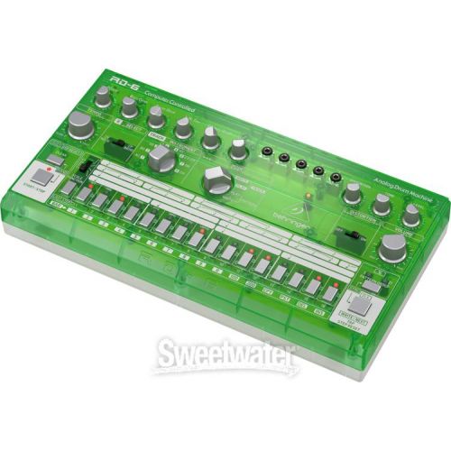  Behringer RD-6-LM Analog Drum Machine - Lime Translucent