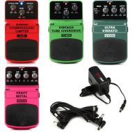 Behringer Guitar Pedal 4-pack with Power Supply