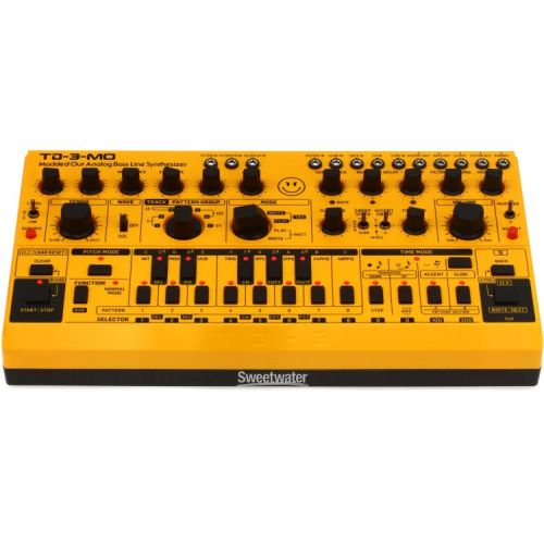  Behringer TD-3-MO-AM Analog Bass Line Synthesizer - Yellow