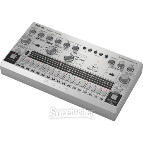  Behringer RD-6-SR Analog Drum Machine - Silver