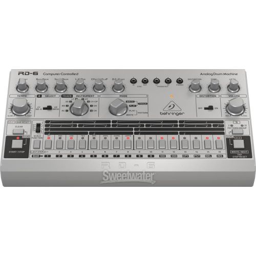  Behringer RD-6-SR Analog Drum Machine - Silver