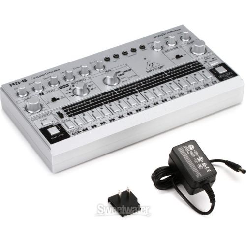  Behringer RD-6-SR Analog Drum Machine - Silver