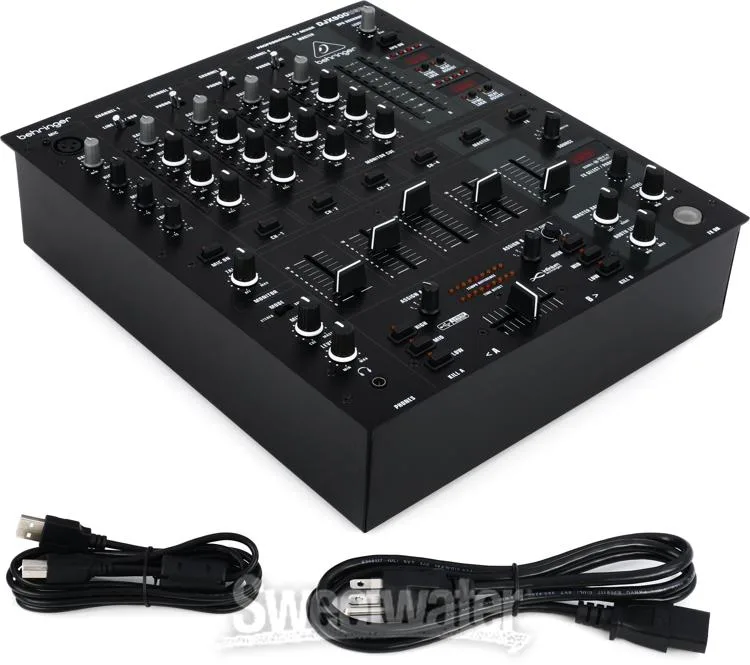  Behringer Pro Mixer DJX900USB 4-channel DJ Mixer