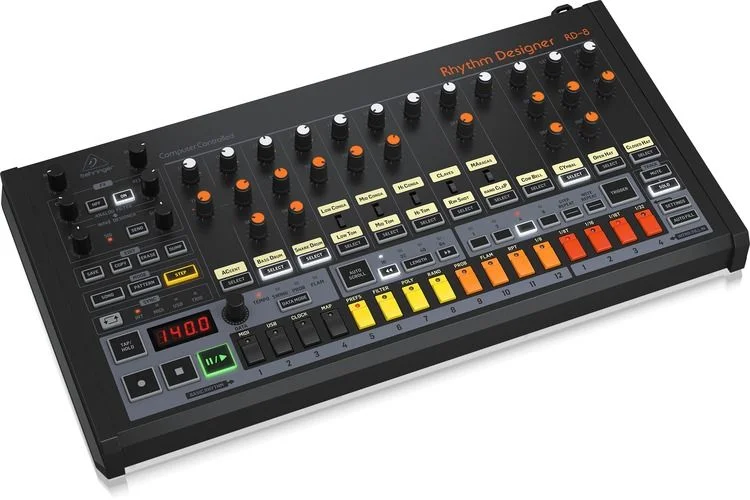  Behringer Rhythm Designer RD-8 Mk2 Analog Drum Machine