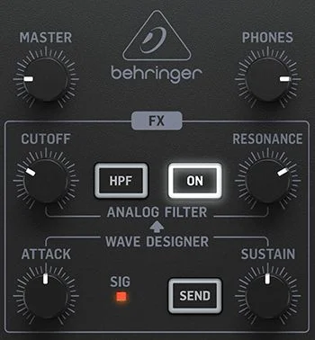  Behringer Rhythm Designer RD-8 Mk2 Analog Drum Machine