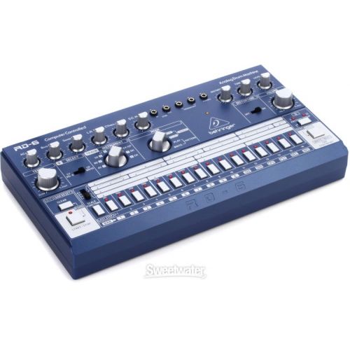  Behringer RD-6-BU Analog Drum Machine - Blue