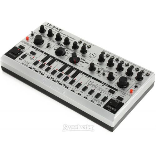  Behringer TD-3-MO-SR Analog Bass Line Synthesizer - Silver