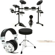 Behringer XD8USB Electronic Drum Set Essentials & Headphones Bundle