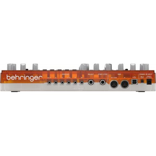  Behringer RD-6-TG Analog Drum Machine - Orange Translucent