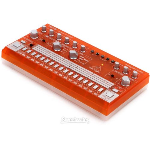  Behringer RD-6-TG Analog Drum Machine - Orange Translucent