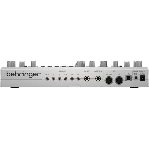  Behringer RD-6-SR Analog Drum Machine - Silver Demo