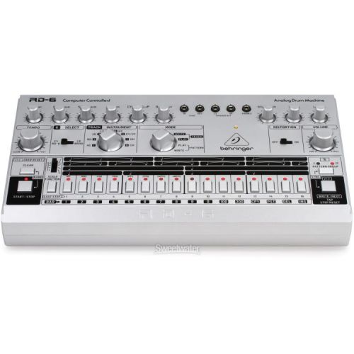  Behringer RD-6-SR Analog Drum Machine - Silver Demo