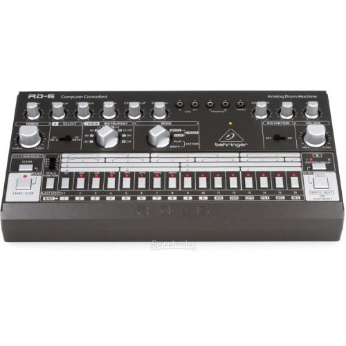  Behringer RD-6-BK Analog Drum Machine - Black