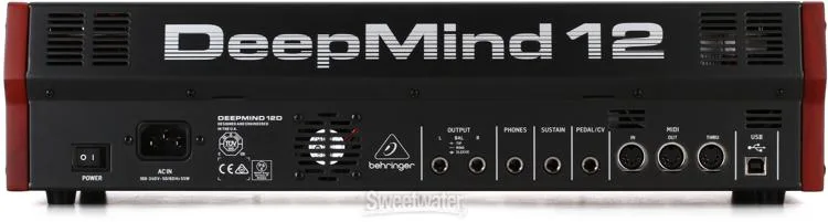  Behringer DeepMind 12D 12-voice Analog Desktop Synthesizer Demo