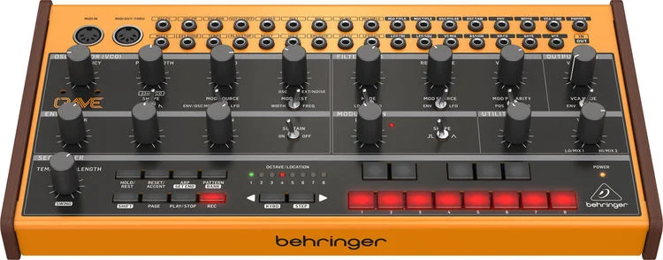  Behringer Crave Analog Synthesizer with Sequencer