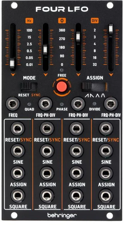 Behringer Four LFO 4-channel LFO Eurorack Module