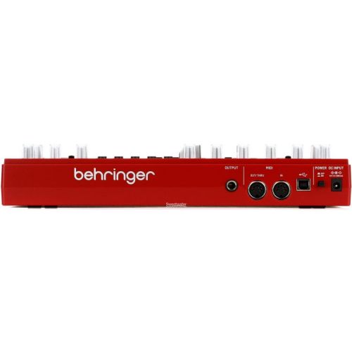  Behringer TD-3-RD Analog Bass Line Synthesizer - Red