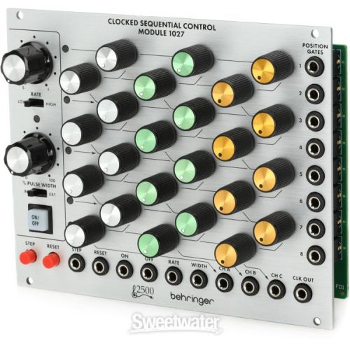  Behringer Clocked Sequential Control Module 1027 8-step Sequencer Eurorack Module