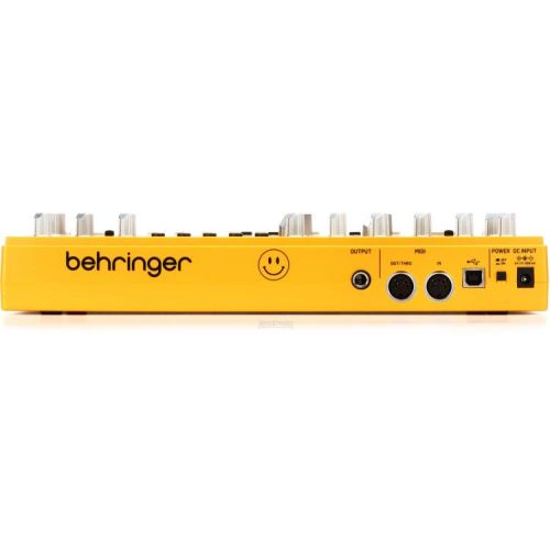  Behringer TD-3-Yellow Analog Bass Line Synthesizer - Yellow Demo