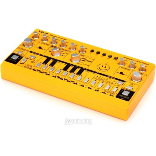  Behringer TD-3-Yellow Analog Bass Line Synthesizer - Yellow Demo