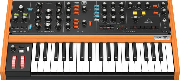  Behringer Poly D Polyphonic Analog Synthesizer