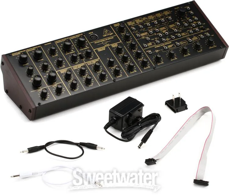  Behringer K-2 Semi-Modular Synthesizer and Rack Ears