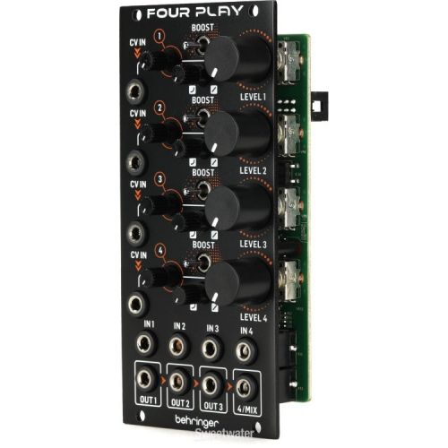  Behringer Four Play Quad VCA and Mixer Eurorack Module