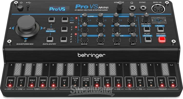  Behringer Pro VS Mini Hybrid Vector Synthesizer
