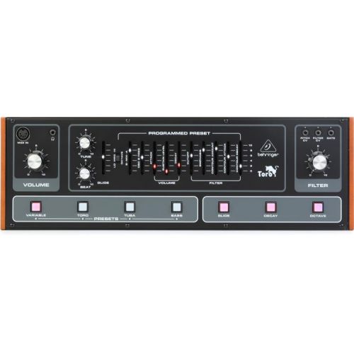  Behringer TORO Analog Bass Synthesizer and Rack Ears