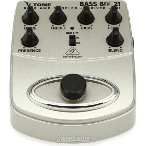  Behringer BDI21 V-Tone Bass Driver DI Pedal