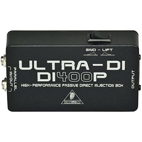  Behringer Ultra-DI DI400P Professional High-Performance Passive DI-Box