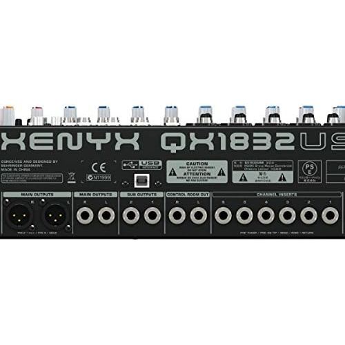  BEHRINGER, 18 Audio Interface, Black (QX1832USB)