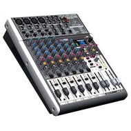 Behringer Xenyx X1204USB Premium 12-Input 2/2-Bus Mixer with USB/Audio Interface,Black