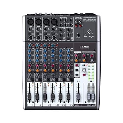  Behringer Xenyx 1204USB Premium 12-Input 2/2-Bus Mixer