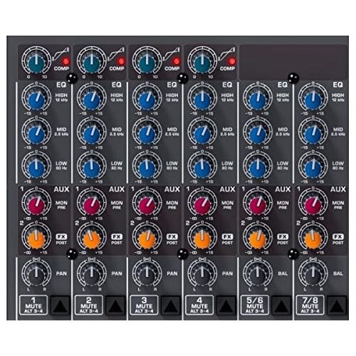  Behringer Xenyx 1204USB Premium 12-Input 2/2-Bus Mixer