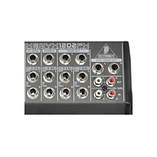  BEHRINGER, 12 XENYX 1202FX, 3-pin XLR, Black