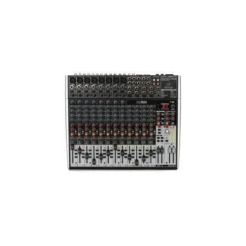  Behringer Xenyx X2222USB Premium 22-Input 2/2-Bus Mixer with USB/Audio Interface,Black