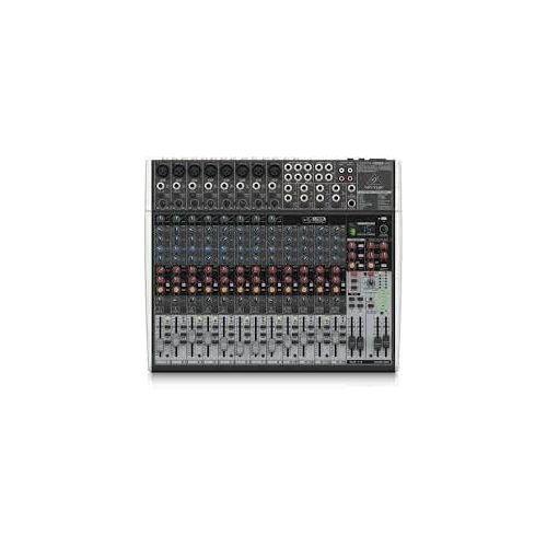  Behringer Xenyx X2222USB Premium 22-Input 2/2-Bus Mixer with USB/Audio Interface,Black