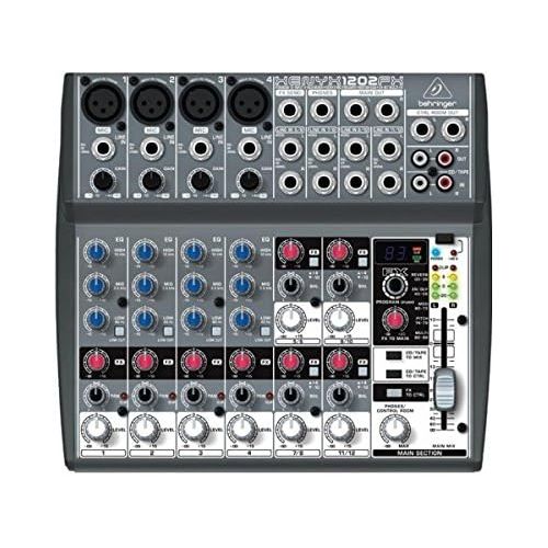  [아마존베스트]BEHRINGER, 12 XENYX 1202FX, 3-pin XLR, Black