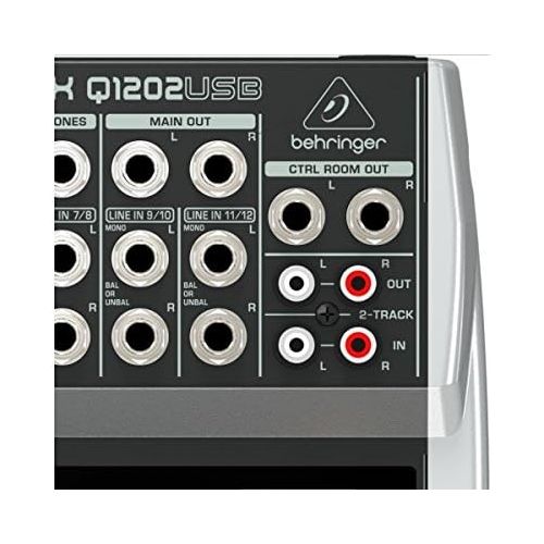  [아마존베스트]Behringer Q1202USB 12-Channel Mixer,Black