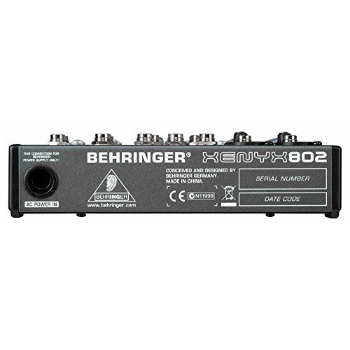  Behringer XENYX 802 Mixer (Standard)