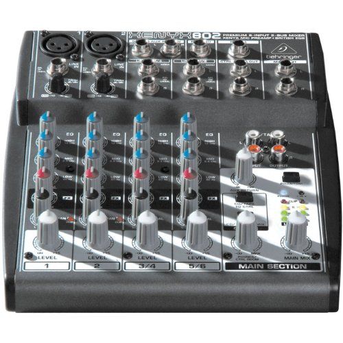  Behringer XENYX 802 Mixer (Standard)