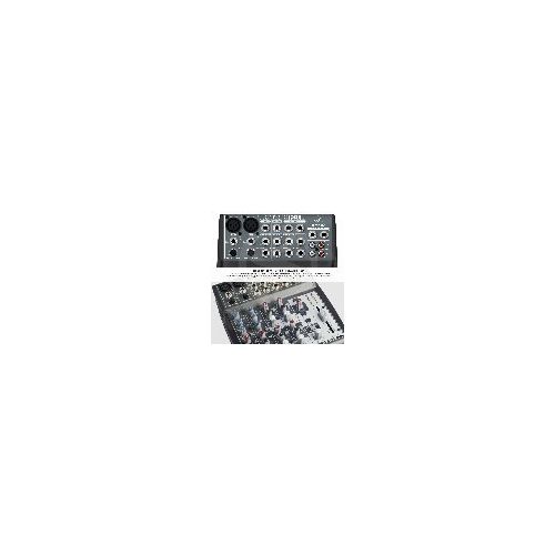  Photo Savings Behringer XENYX 1002 - 10 Channel Audio Mixer and Accessory Bundle w Closed-Back Headphones + 6X Cables + Fibertique Cloth