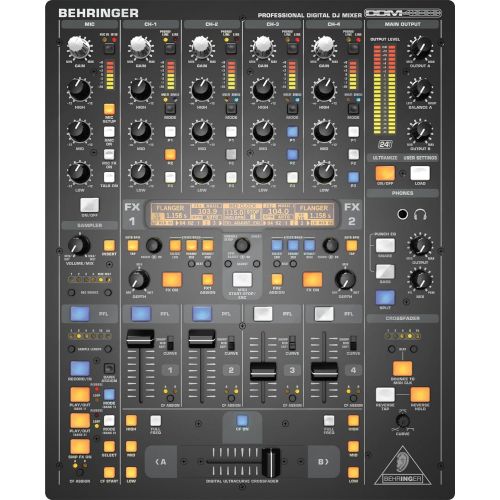  Behringer Digital Pro Mixer DDM4000 Ultimate 5-Channel Digital DJ Mixer