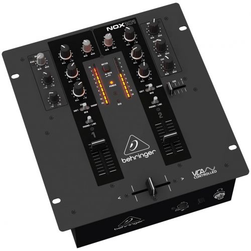  Behringer BEHRINGER NOX101 Premium 2-Channel Dj Mixer with Full VCA-Control and Ultra Glide Crossfader Black