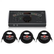 Behringer Xenyx Control2USB Studio Control and Communication Center - With 3 Pack 10 3.5mm TRS to 14 Mono Cable