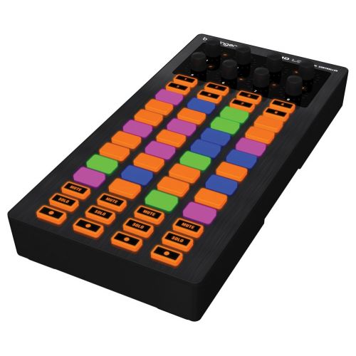  Behringer BEHRINGER CMD LC-1 Trigger-Based Midi Module with 4X8 Button Grid and Multi-Color Led Feedback Black