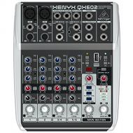 Behringer XENYX QX602MP3 6-Channel Mixer with MP3 Player
