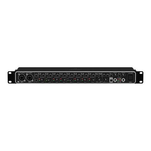  Behringer U-Phoria UMC1820 Audiophile 18x20, 24-Bit96 kHz USB AudioMIDI Interface with Midas Mic Preamplifiers - with 2 Pack 15 8mm XLR Microphone Cable