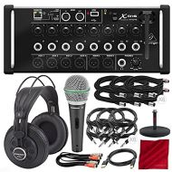 Behringer - Photo Savings Behringer X Air XR16 Digital Mixer with Wi-Fi and USB Recorder with Samson SR850 Studio Reference Headphones, Samson Microphone, and Assorted Cables Platinum Bundle